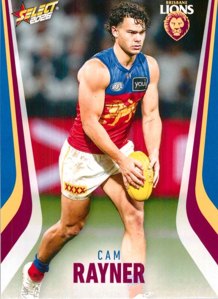 Cam Rayner #24 Brisbane Lions | 2026 Select AFL Footy Stars | Trading Card