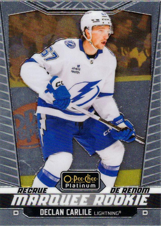 Declan Carlile #255 Tampa Bay Lightning | 2024-25 O-Pee-Chee Platinum | NHL Trading Card