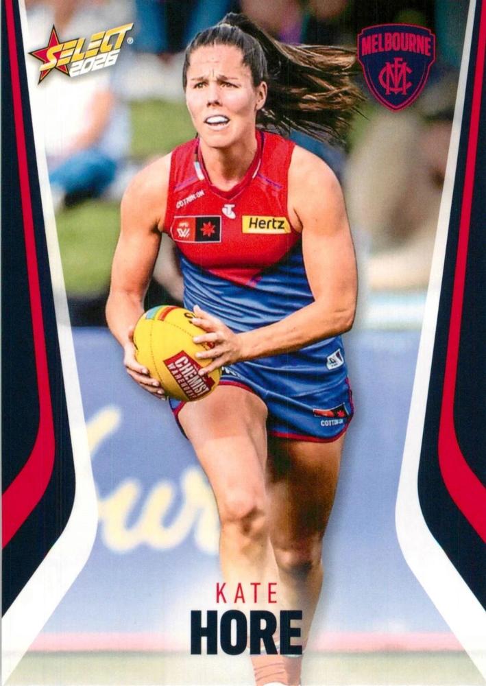 Kate Hore #256 Melbourne Demons | 2026 Select AFL Footy Stars | Trading Card