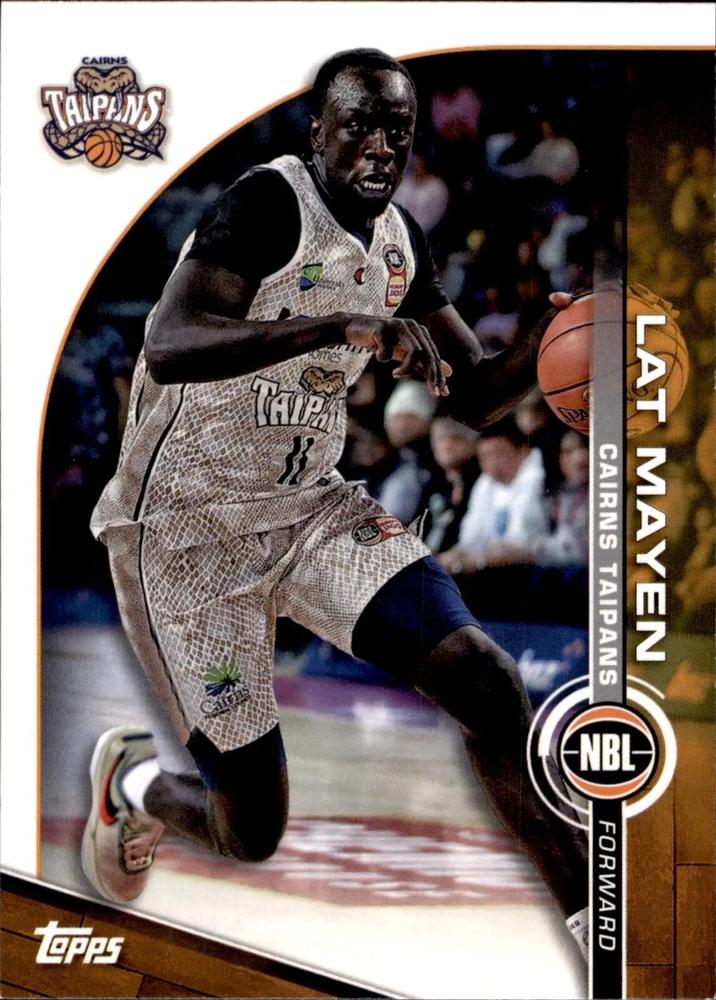 Lat Mayen #25 Cairns Taipans | 2023-24 Topps NBL | NBL Trading Card
