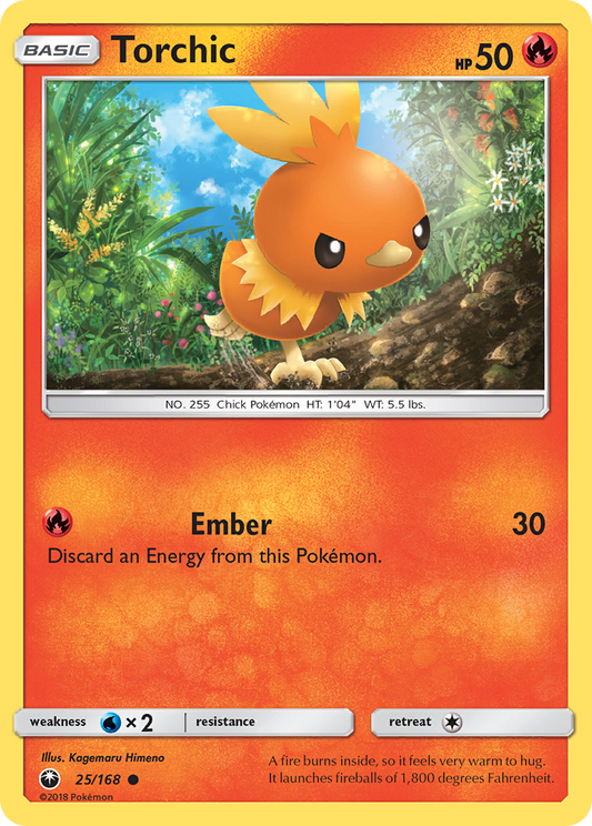 Torchic 25/168 Common | Celestial Storm | Pokemon Card
