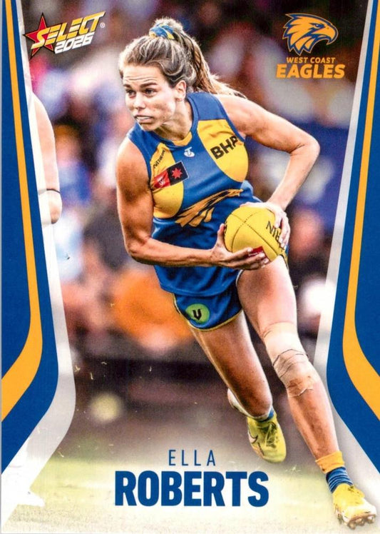 Ella Roberts #267 West Coast Eagles | 2026 Select AFL Footy Stars | Trading Card