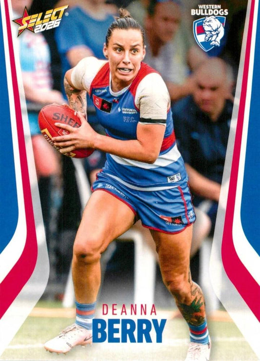 Deanna Berry #269 Western Bulldogs | 2026 Select AFL Footy Stars | Trading Card