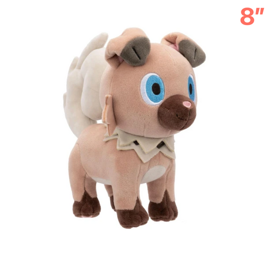 Rockruff ~  8" Pokemon Plush Toy