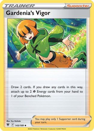 Gardenia's Vigor 143/189 Reverse Holo | Astral Radiance | Pokemon Card