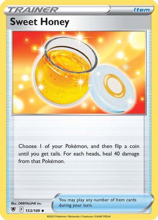 Sweet Honey 153/189 Reverse Holo | Astral Radiance | Pokemon Card