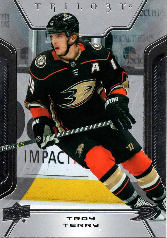 Troy Terry #27 Anaheim Ducks | 2023-24 Upper Deck Trilogy | NHL Trading Card