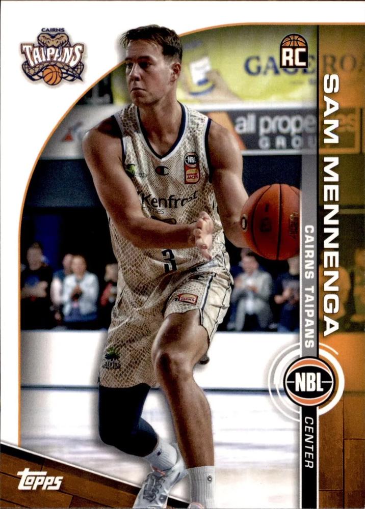 Sam Mennenga #27 Cairns Taipans | 2023-24 Topps NBL | NBL Trading Card