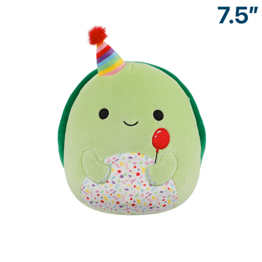 Turtle with Party Hat Celebrations ~ 7.5" Squishmallow Plush