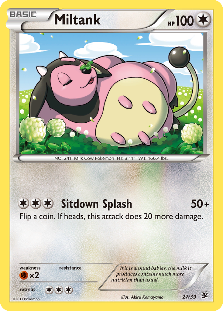 Miltank 27/39  | Kalos Starter Set | Pokemon Card