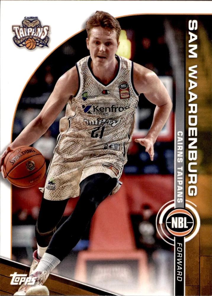 Sam Waardenburg #28 Cairns Taipans | 2023-24 Topps NBL | NBL Trading Card