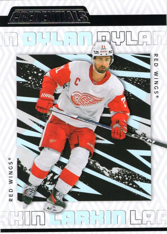 Dylan Larkin #28 Detroit Red Wings | 2023-24 Upper Deck Credentials | NHL Trading Card