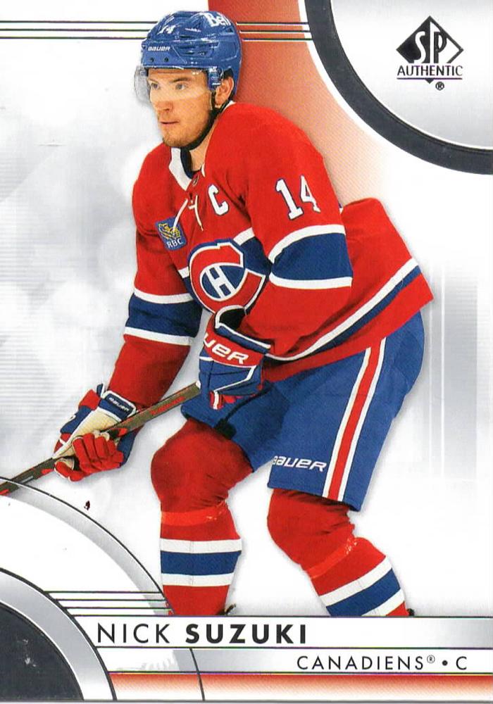 Nick Suzuki #28 Montreal Canadiens | 2023-24 SP Authentic | NHL Trading Card