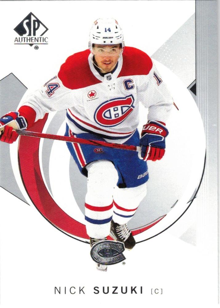 Nick Suzuki #28 Montreal Canadiens | 2024-25 SP Authentic | NHL Trading Card