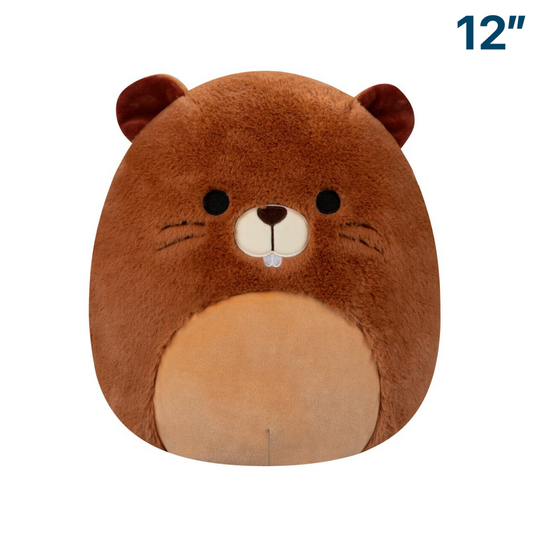 Beaver ~ 12" FuzzAMallows Squad Squishmallow Plush ~ PRE-ORDER ~ Limit ONE Per Customer