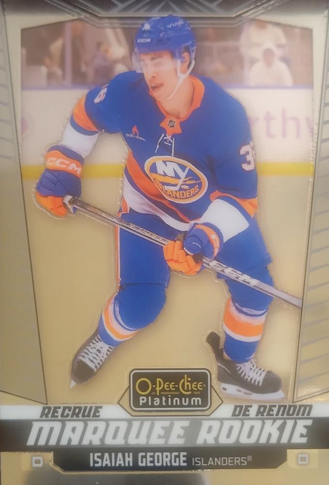 Isaiah George #297 New York Islanders | 2024-25 O-Pee-Chee Platinum | NHL Trading Card