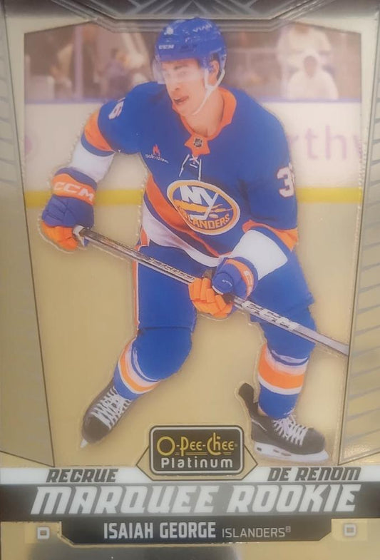 Isaiah George #297 New York Islanders | 2024-25 O-Pee-Chee Platinum | NHL Trading Card
