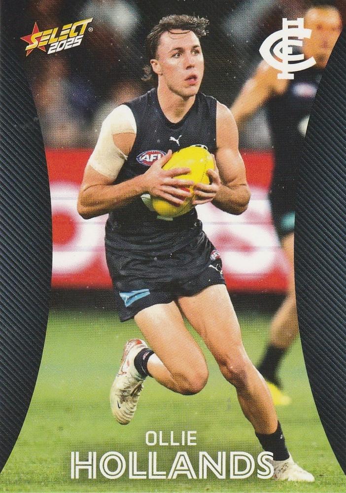 Oliver Hollands #29 Carlton Blues | 2025 Select AFL Footy Stars | Trading Card