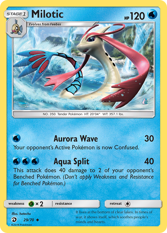 Milotic 29/70 Uncommon | Dragon Majesty | Pokemon Card