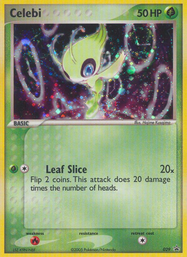 Celebi #29 Promo | Nintendo Black Star Promos | Pokemon Card
