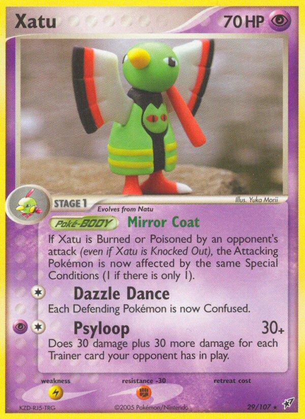 Xatu 29/107 Rare | Deoxys | Pokemon Card
