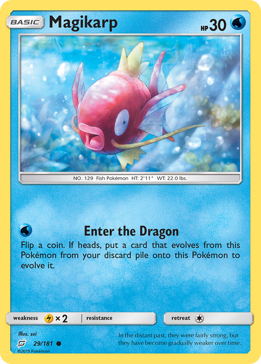 Magikarp 29/181 Common | Team Up | Pokemon Card