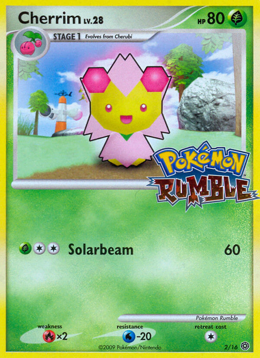 Cherrim 2/16  | Pokémon Rumble | Pokemon Card