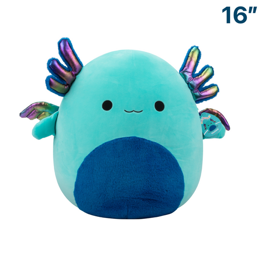 Noelani the Teal Axolotl ~ 16" Squishmallow Plush