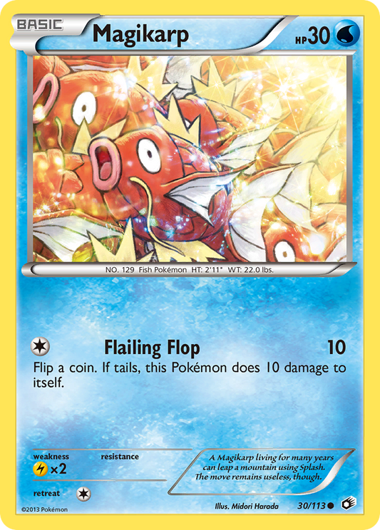 Magikarp 30/113 Common | Legendary Treasures | Pokemon Card