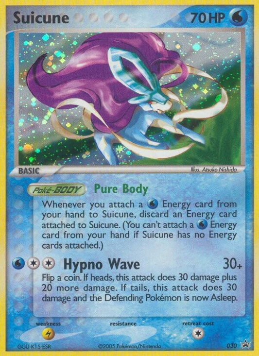 Suicune #30 Promo | Nintendo Black Star Promos | Pokemon Card