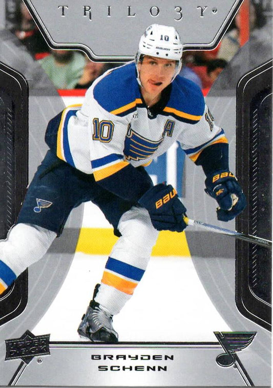 Brayden Schenn #31 St. Louis Blues | 2023-24 Upper Deck Trilogy | NHL Trading Card