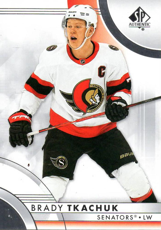 Brady Tkachuk #31 Ottawa Senators | 2023-24 SP Authentic | NHL Trading Card