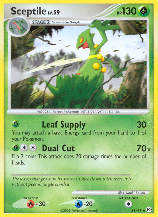 Sceptile 31/99 Rare | Arceus | Pokemon Card