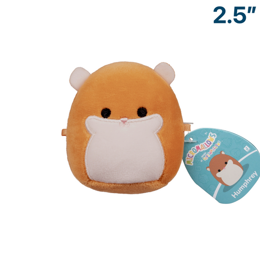 Humphrey the Hamster ~ 2.5" Micromallows Series 2 Squishmallow Plush