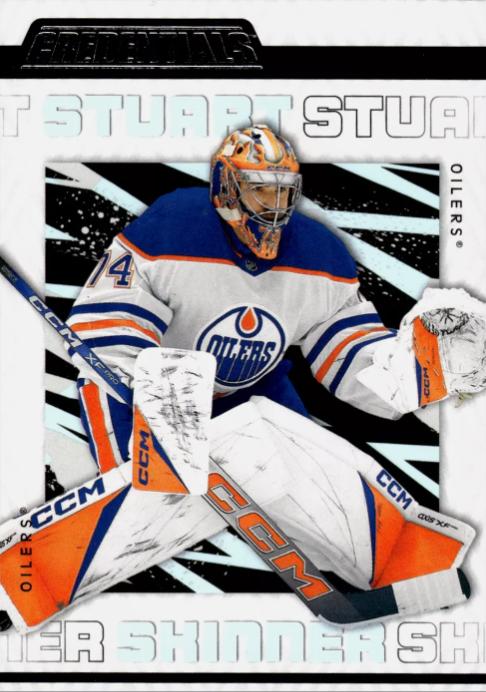 Stuart Skinner #33 Edmonton Oilers | 2023-24 Upper Deck Credentials | NHL Trading Card