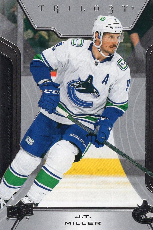 J.T. Miller #34 Vancouver Canucks | 2023-24 Upper Deck Trilogy | NHL Trading Card