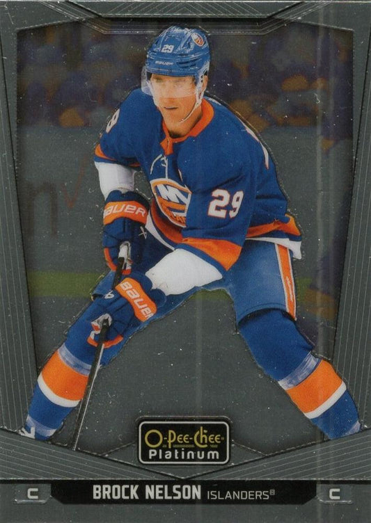 Brock Nelson #34 New York Islanders | 2024-25 O-Pee-Chee Platinum | NHL Trading Card