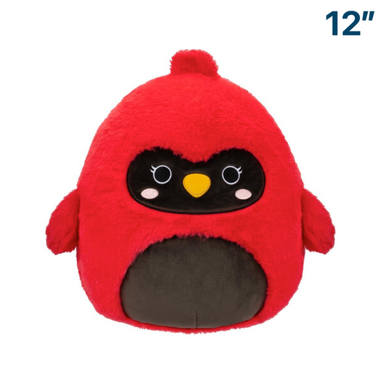 Cazlan the Red Cardinal ~ 12" FuzzAMallow Wave 16 A Squishmallow Plush ~ PRE-ORDER