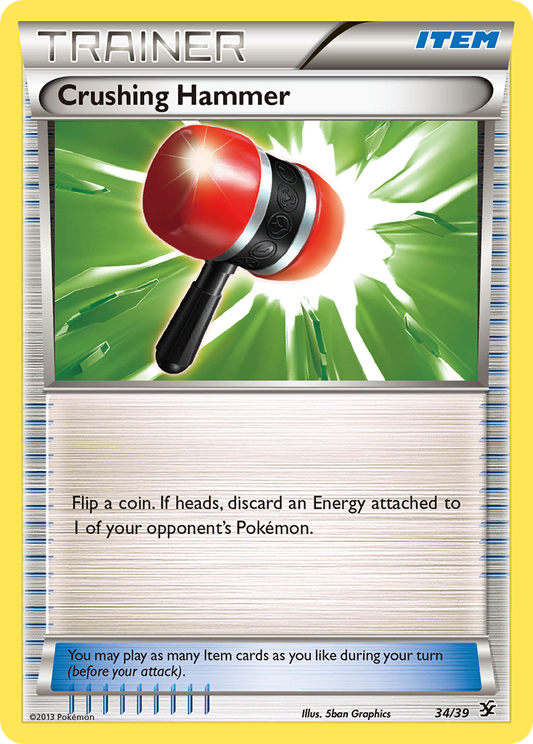 Crushing Hammer 34/39  | Kalos Starter Set | Pokemon Card