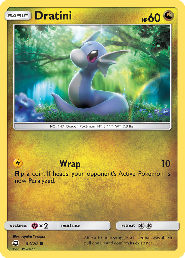 Dratini 34/70 Common | Dragon Majesty | Pokemon Card