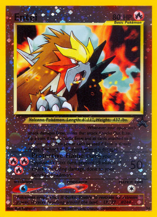 Entei 34/53 Promo | Wizards Black Star Promos | Pokemon Card