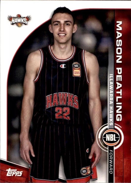 Mason Peatling #35 Illawarra Hawks | 2023-24 Topps NBL | NBL Trading Card