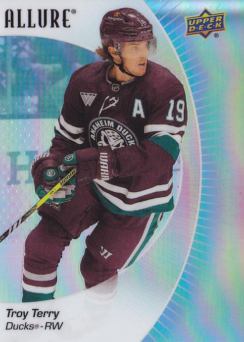 Troy Terry #35 Anaheim Ducks | 2023-24 Upper Deck Allure | NHL Trading Card