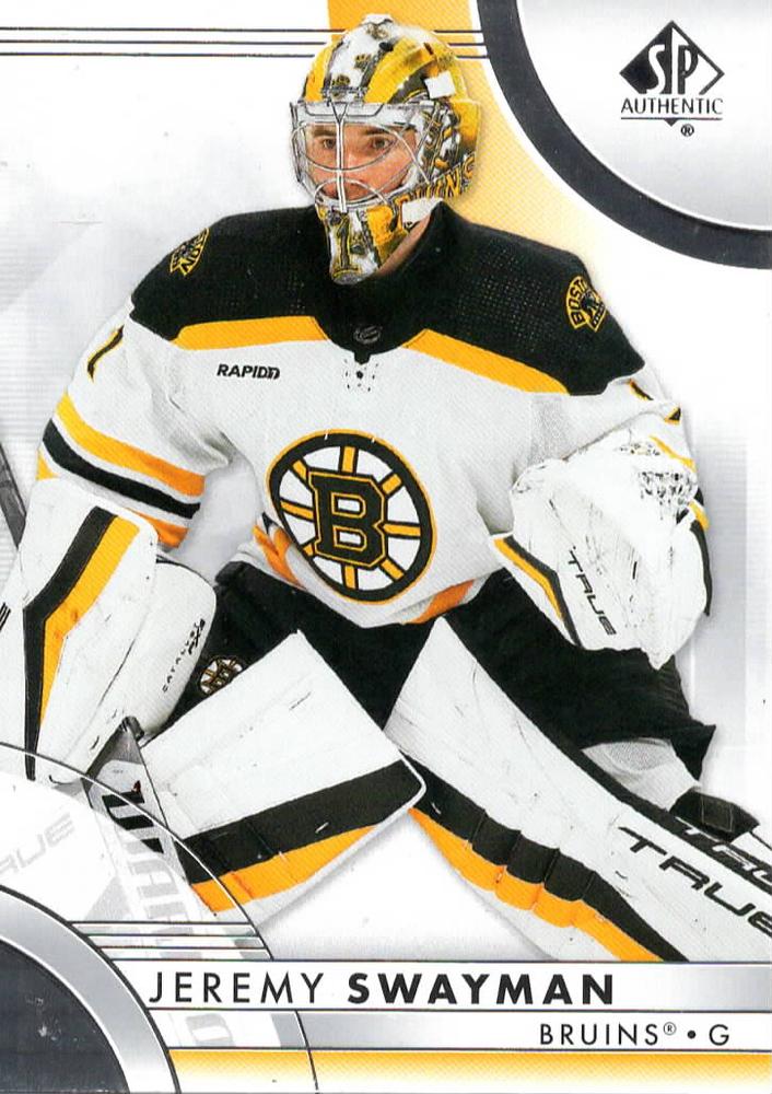 Jeremy Swayman #35 Boston Bruins | 2023-24 SP Authentic | NHL Trading Card