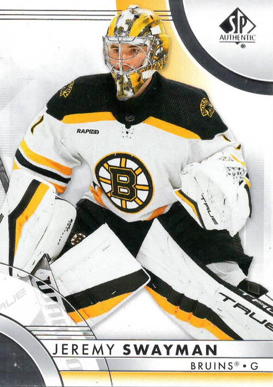 Jeremy Swayman #35 Boston Bruins | 2023-24 SP Authentic | NHL Trading Card