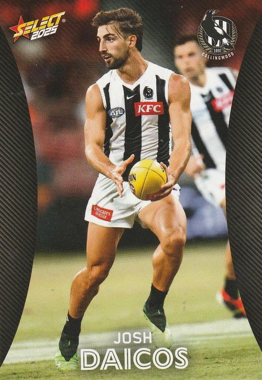 Josh Daicos #35 Collingwood Magpies | 2025 Select AFL Footy Stars | Trading Card