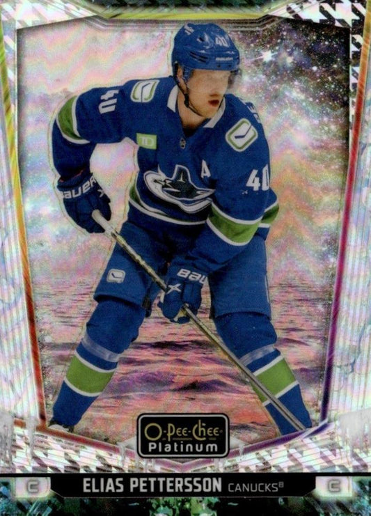 Elias Pettersson #35 Vancouver Canucks | 2024-25 O-Pee-Chee Platinum | NHL Trading Card