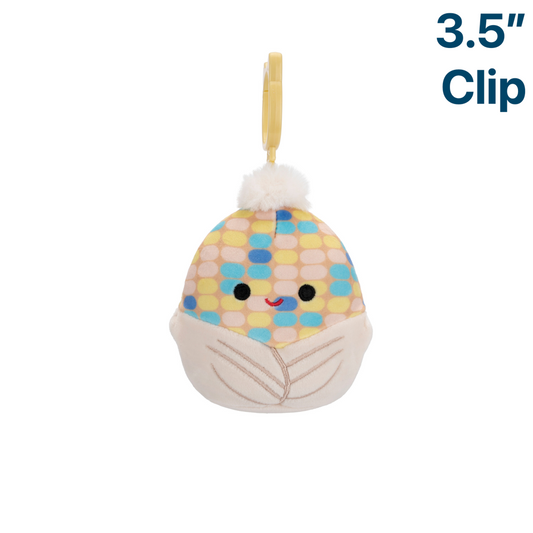 Louise the Maize Corn ~ 3.5" Clip On Squishmallow Plush