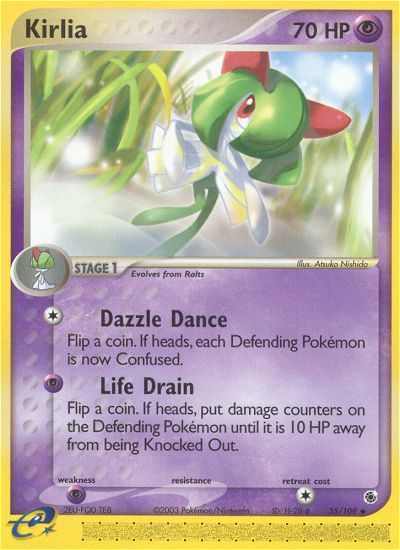 Kirlia 35/109 Uncommon | Ruby & Sapphire | Pokemon Card