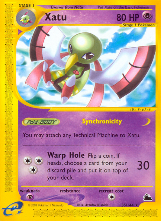 Xatu 35/144 Rare | Skyridge | Pokemon Card